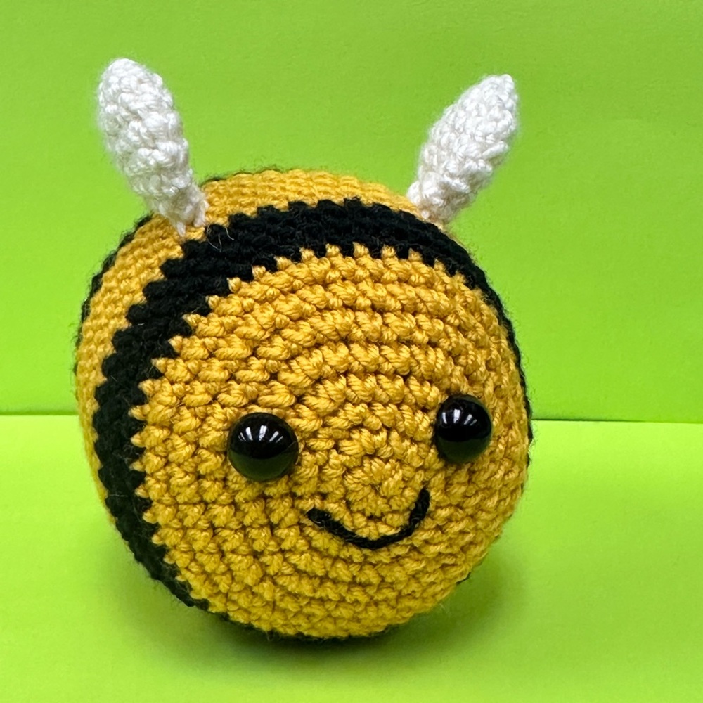 Handmade Crochet Bee Plush